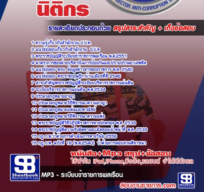 ข้อสอบนิติกร ป.ป.ท.